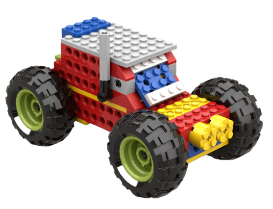 Brickzyy jeep model